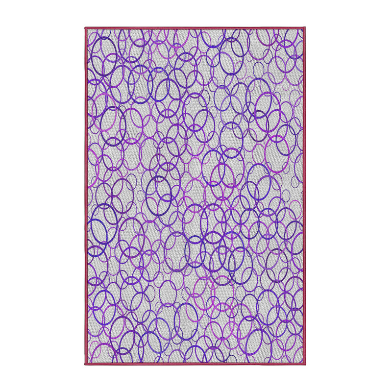 Tapis de zone verte à motif, Rectangle 8 pi x 12 pi