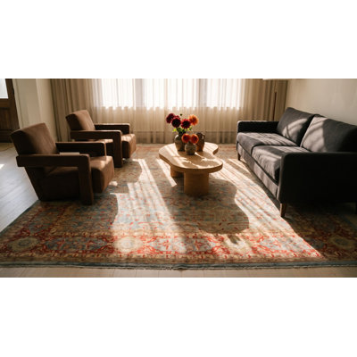 Tapis antique antique noué à Lahore