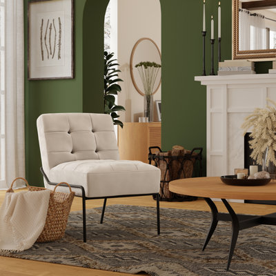 Schaible Upholstered Tufted Side Chair