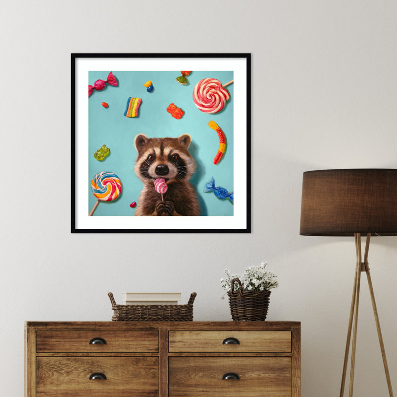 «Sweet Tooth» par Lucia Heffernan, impression sur bois encadrée, H 33 po x l 33 po