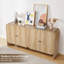 Buffet 59,05 "avec 4 portes cannelées-117691474