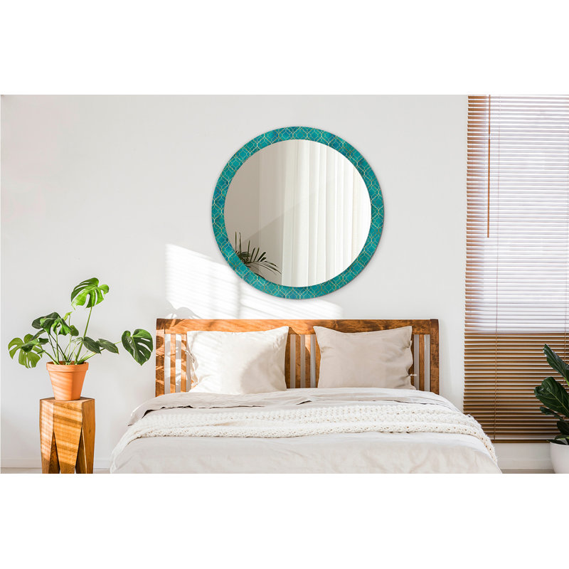 Huldar Glass Flat Wall Mirror