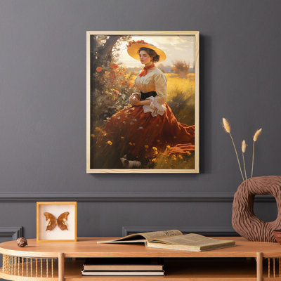 WOMEN Series CMXXXII  -Premium Framed Print -Ready to Hang - No Nails Required