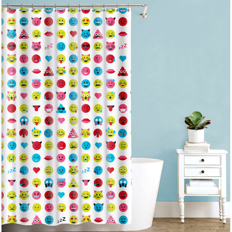 Doublure de rideau de douche simple en vinyle peva 4g winky