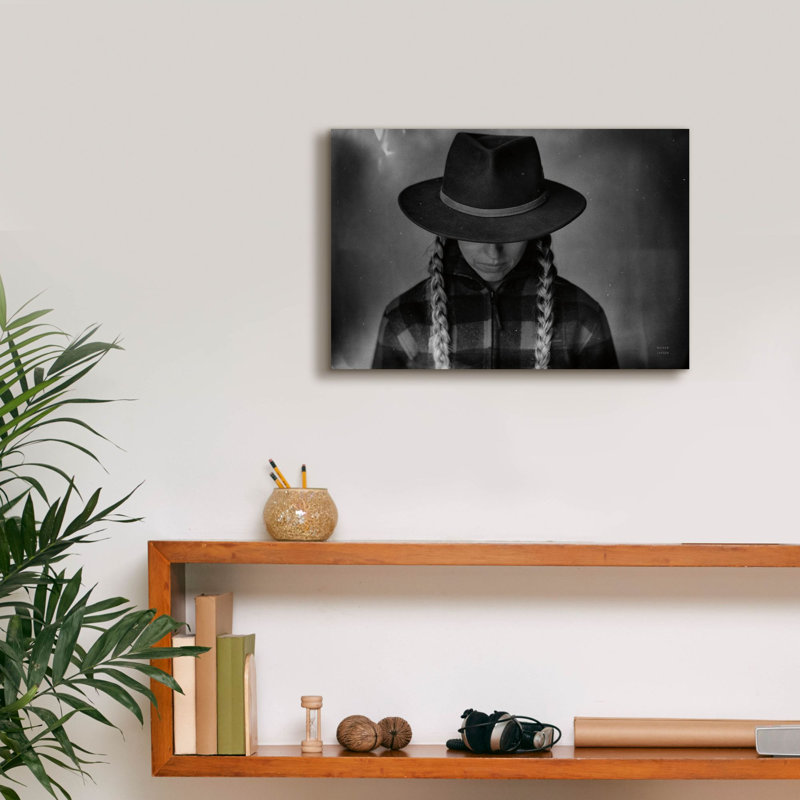 «Home On The Range Cowgirl 2» par Nathan Larson, art mural sur toile