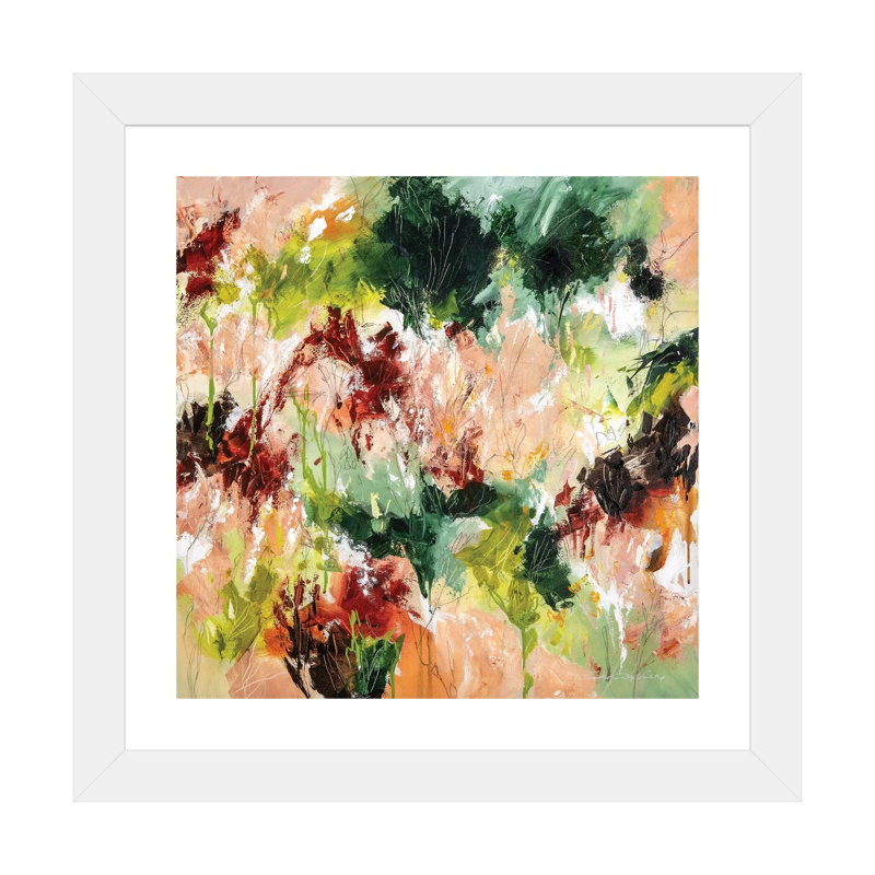 « Nature Imprints II » par Cristina dalla Valentina-impression d’art graphique, H 16 po x l 16 po x p 1 po, Blanc