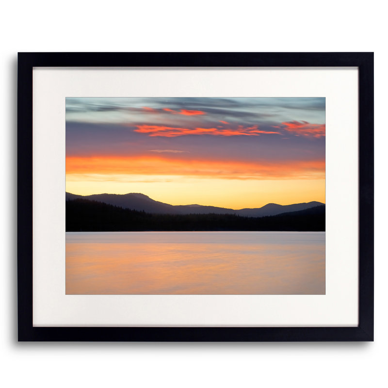 Pastel Sunset Priest Lake, Idaho Print by Bruce Heinemann, 17.25" H x 21.25" W