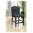 Rustic Counter Height Dining Chairs Set of 2 - Wingback Chairs with Distressed Nailhead Trim for Kitchen & Dining Room-2080396167