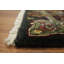 Paire de luxueux tapis bourgogne traditionnels Agra 2 x 3