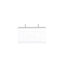Koyuki 30 po L x 18 po P 2 portes et 2 tiroirs Meuble-lavabo autoportant avec évier simple et Comptoir en Céramique blanc-1405201037