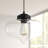 1 - Light Schoolhouse Pendant