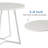 Kilwin 3-Piece Round Dining Set-1610316633