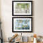 «Evergreen Forest», ensemble de 2 reproductions sur toiles encadrées-917619947-917619950-917670247