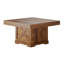 Table basse l 31,5 po en bois manufacturé avec base en X-1004495586