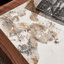 Table en noyer noir