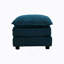 Repose-pieds en tissu chenille à combiner avec un canapé 2 places, un canapé 3 places et un canapé 4 places