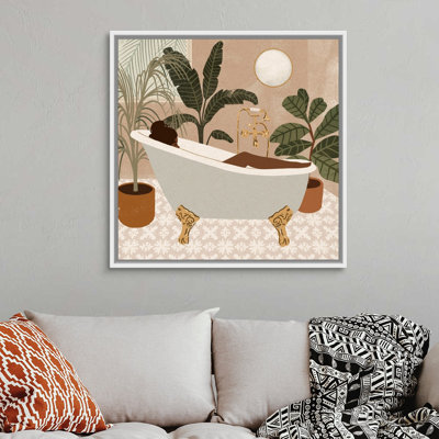 " Home Spa III " by Victoria Barnes Painting Print