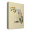 «Illustrated State-Florida», reproduction sur toile tendue-642463053