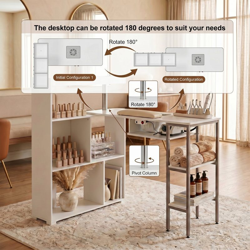 MDF Floating Desk