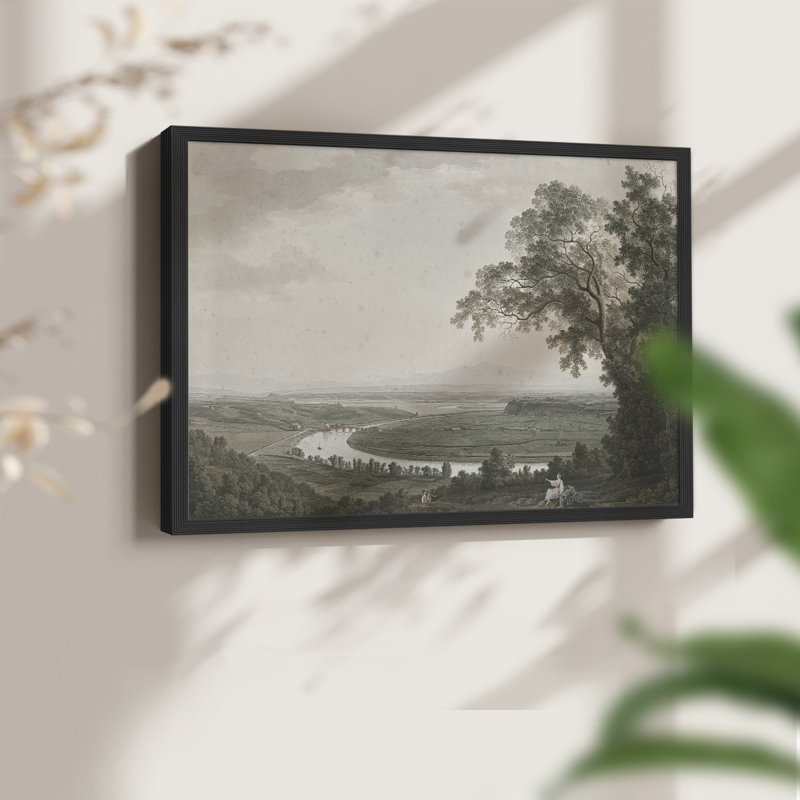 Paysages rétro-CCDCLXXI-impression encadrée - réaménageable