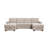 Upholstered U-Shaped Sectional Symmetrical-2081971018