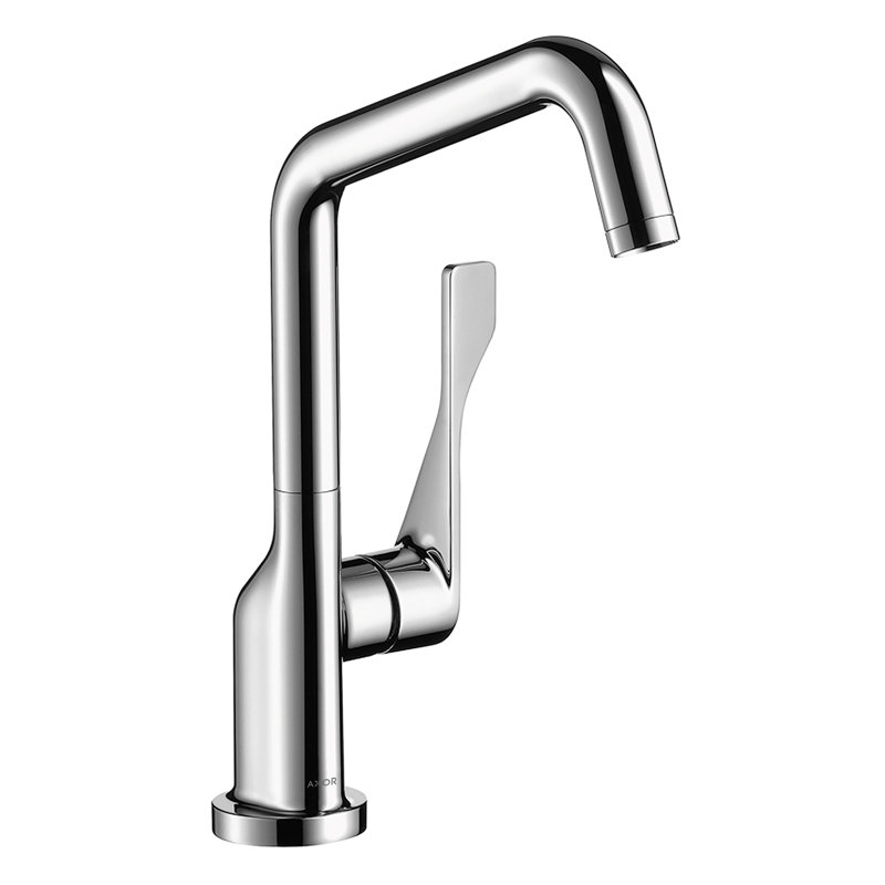 Citterio Pull Down Single Handle Kitchen Faucet with Accessories, Chrome