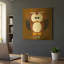 Décoration murale en métal « Hoot The Owl » de Design Turnpike, 61 cm x 61 cm-665141908