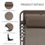 Méridienne inclinable, méridienne portable, lit de camp pliable, dossier réglable et coussin amovible-1232437789
