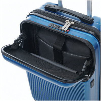 Luggage Sets 5 Piece with Half-opening, Hardside Carry On Suitcase Set with Double Spinner Wheel, Lightweight Travel Luggage with USB Port,TSA Locks