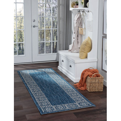 Tapis indigo Turnham