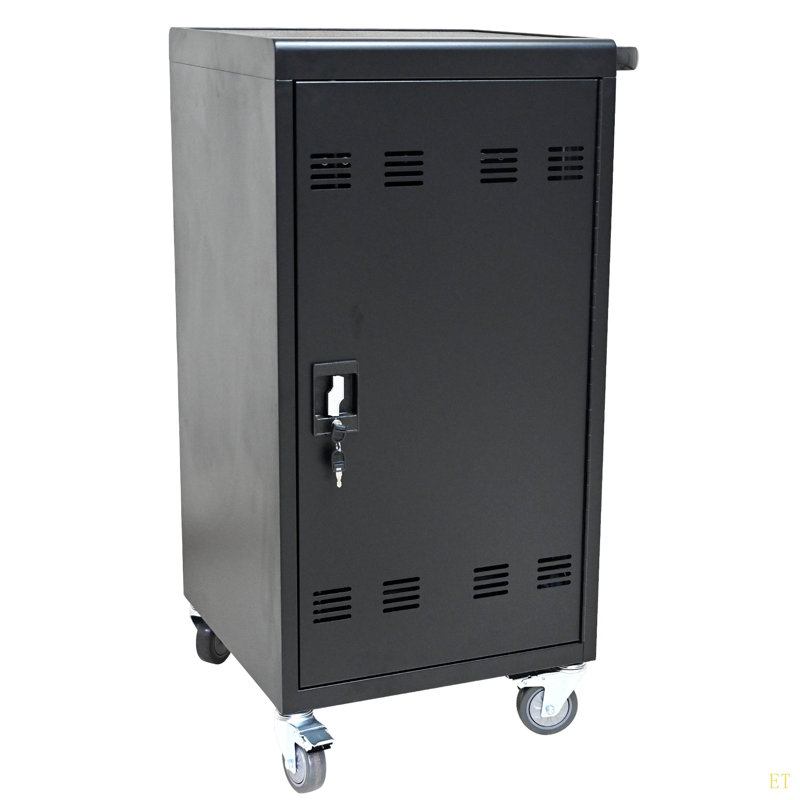 Chariot et armoire de charge mobile pour tablettes 45 ordinateurs portables