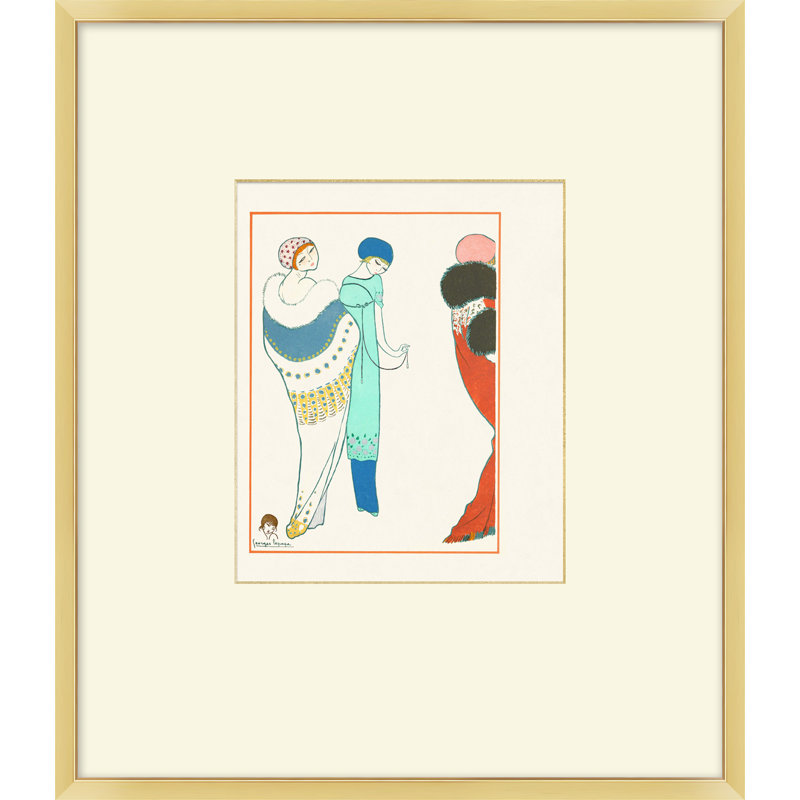 Nouveau Fashion Illustration 1 Painting