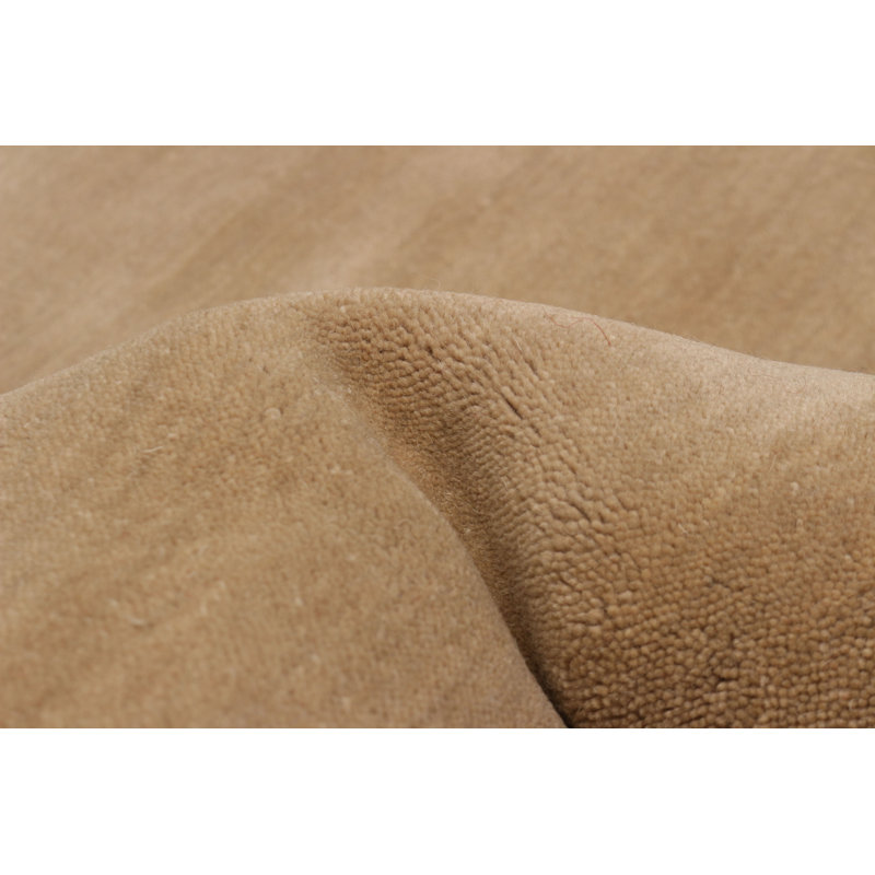 Kashkuli Gabbeh Beige Rug 3'10" x 5'5"