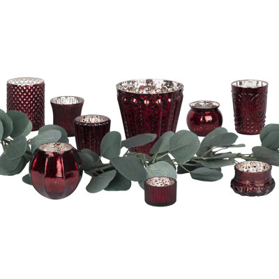 5'' H Glass Tabletop Votive Holder