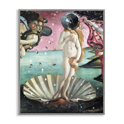 Giclée classique à clapet avec boule disco, design par Lil 'Rue