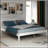 Platform Bed Frame With Headboard, Wood Slat Support, No Box Spring Needed-1339765331-1339765330