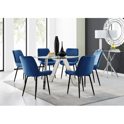 Eubanks 6 - Person Dining Set