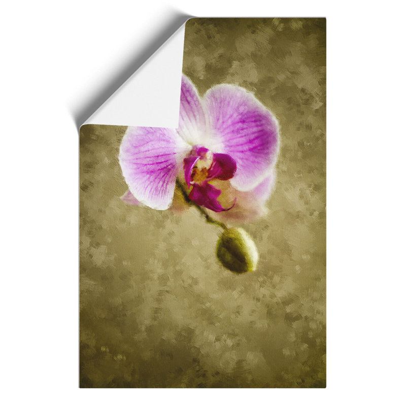 Orchid Flowers Painting - Frameless Print, 59cm H x 42cm W x 0.1cm D