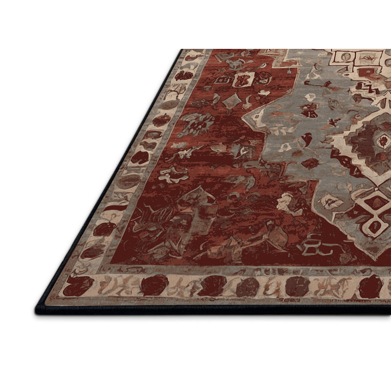 Tapis brun soyeux et moelleux, Tapis de couloir 2 pi x 4 pi