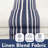 Chris Vertical Striped Linen Blend Lined Thermal Insulated Blackout Rod Pocket Back Tab Curtains-699152612-699152608-671678772