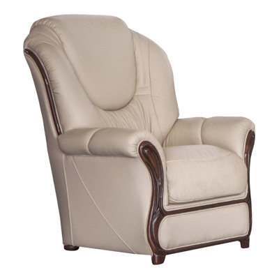 Kirkpatrick Faux Leather Armchair