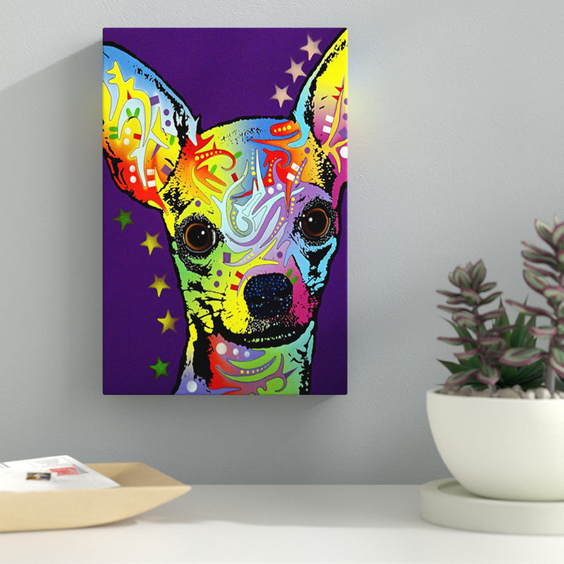 " Chihuahua Ll ", 60" H x 40" W x 1.5" D, Wrapped Canvas