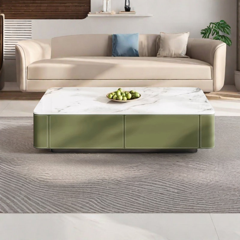 Table basse Rock, H 14,2 po x L 47,2 po x l 23,6 po