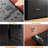 8 Drawer Dresser for Bedroom Double Chest of Drawers with LED Light Charging Station Modern Large Cabinet Organizer with Open Shelf for Living Room Entryway Hallway Black