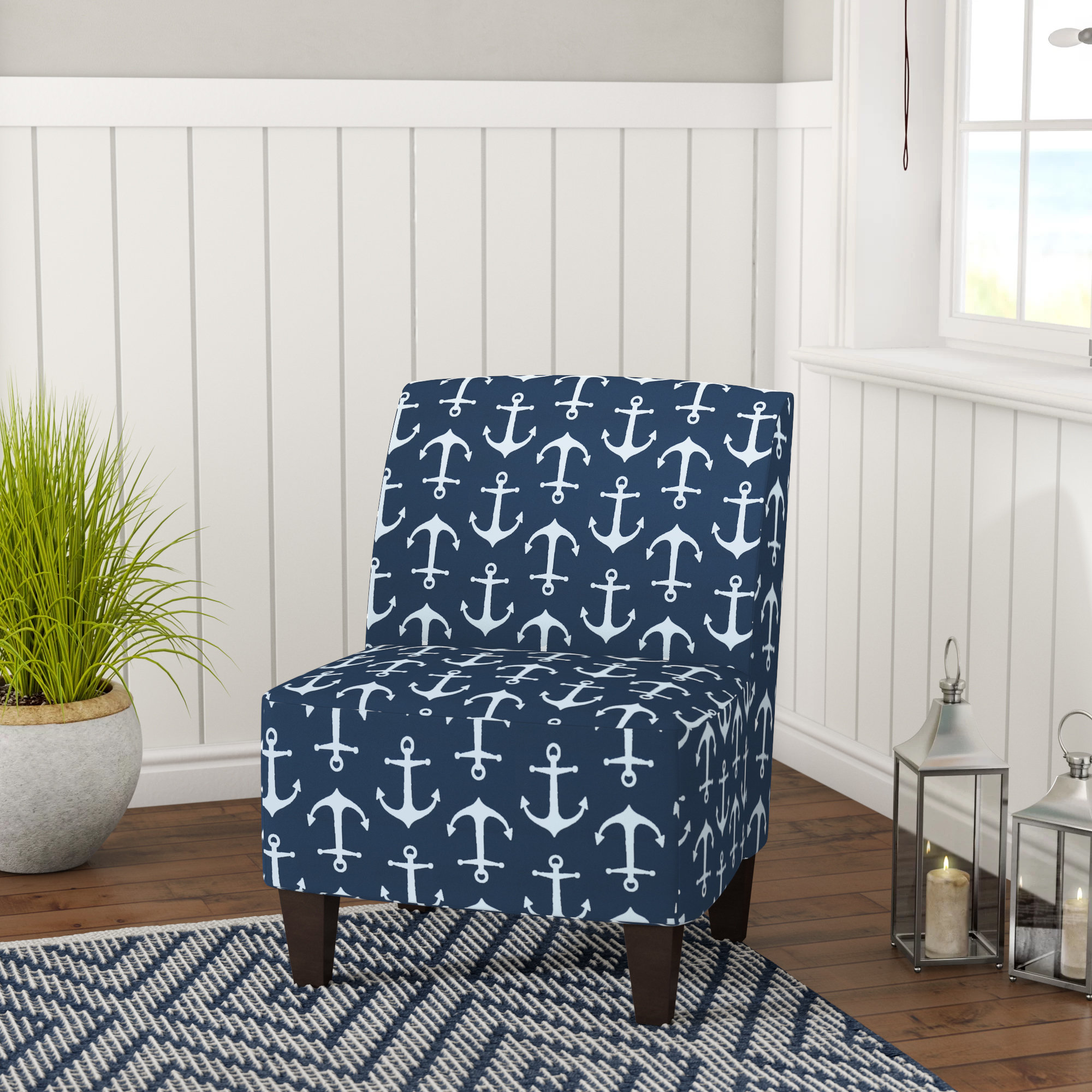 Sillón tipo zapatilla Cayden de poliéster 3