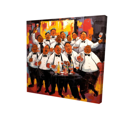 The Good Evening - Yellow American Canvas for Home Decor