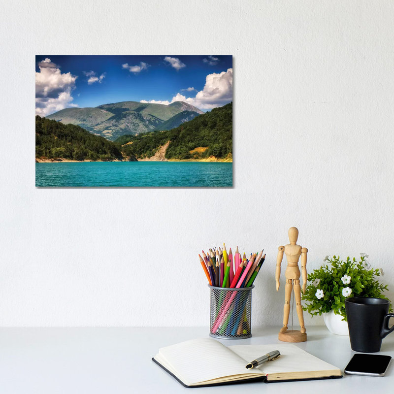 French Alps, Lac Du Sautet by Mikolaj Gospodarek - Wrapped Canvas Print, 20.32 cm H x 30.48 cm W