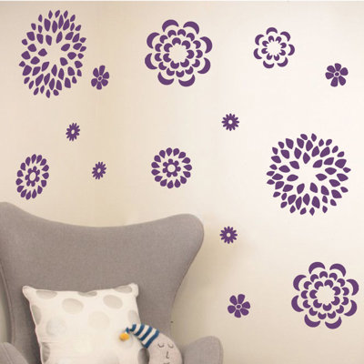 Plants & Flowers Non-Wall Damaging Wall Decal