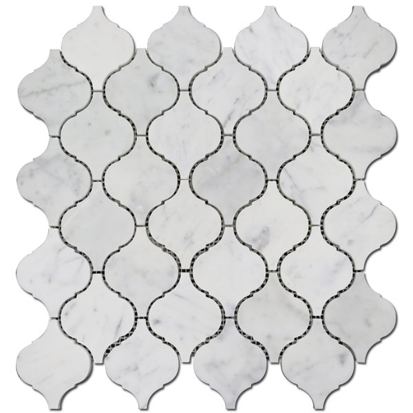 ARABESQUE LANTERN - CARRARA HONED