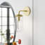 Keva Single Transparent Dimmable Bath Sconce-756841409